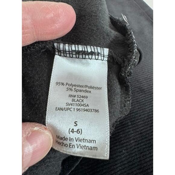 "Sofia Intimates by Sofia Vergara" Black Lounge Wide Leg Pants,SZ 4-6,Goth,Gypsy - Picture 4 of 7